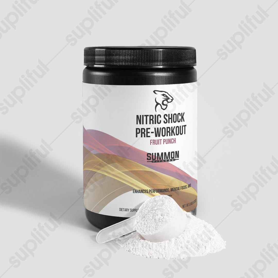 Nitric Shock Pre-Workout Powder (Fruit Punch)