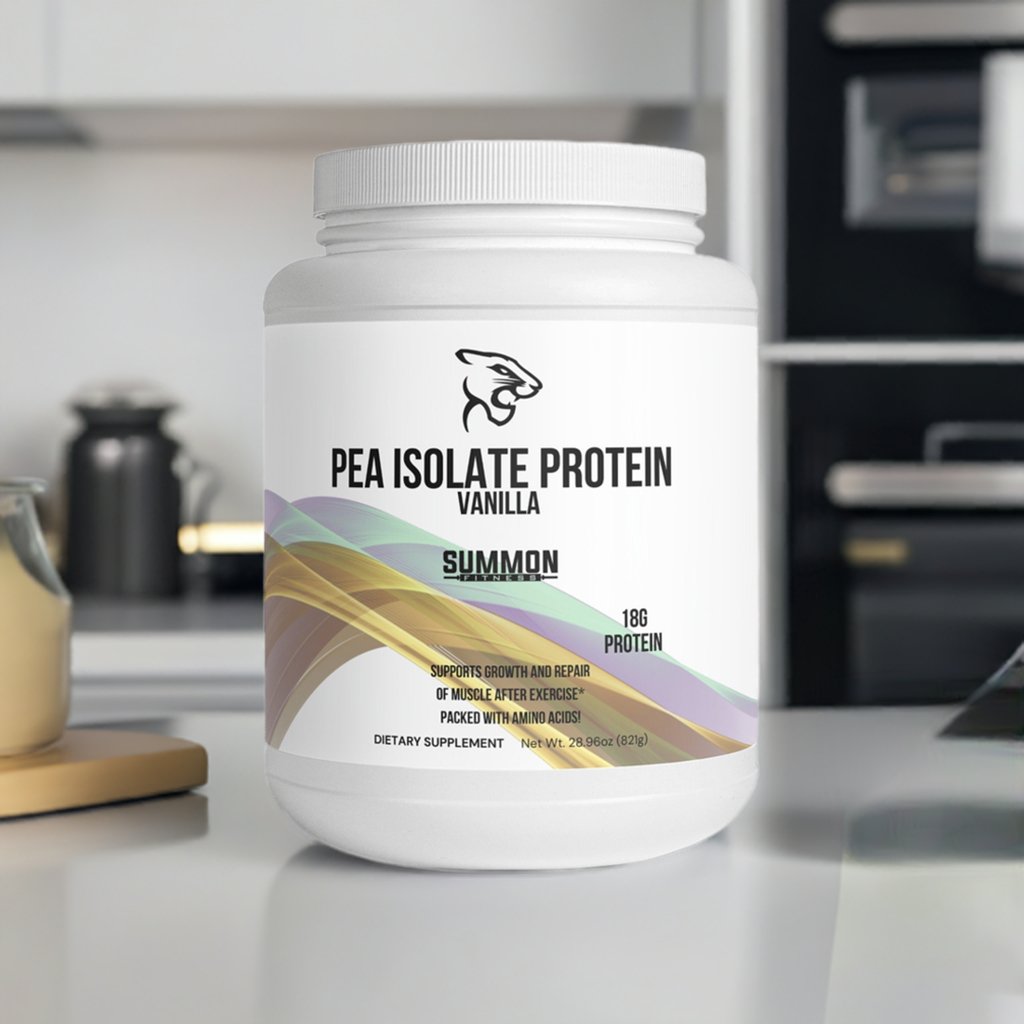 Vegan Pea Protein Isolate (Vanilla) - Summon Fitness