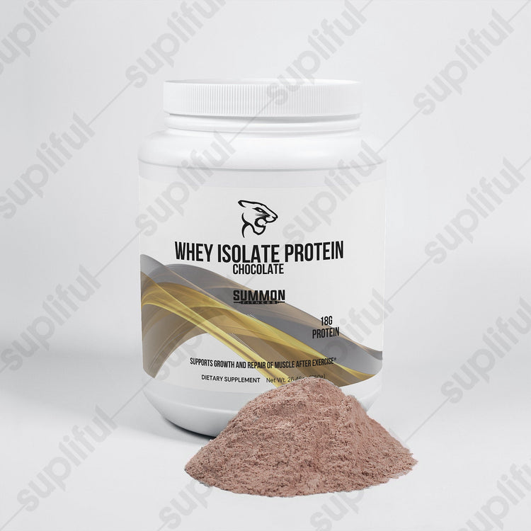 Whey Protein Isolate (Chocolate) - Summon Fitness