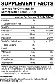 Whey Protein Isolate (Vanilla) - Summon Fitness