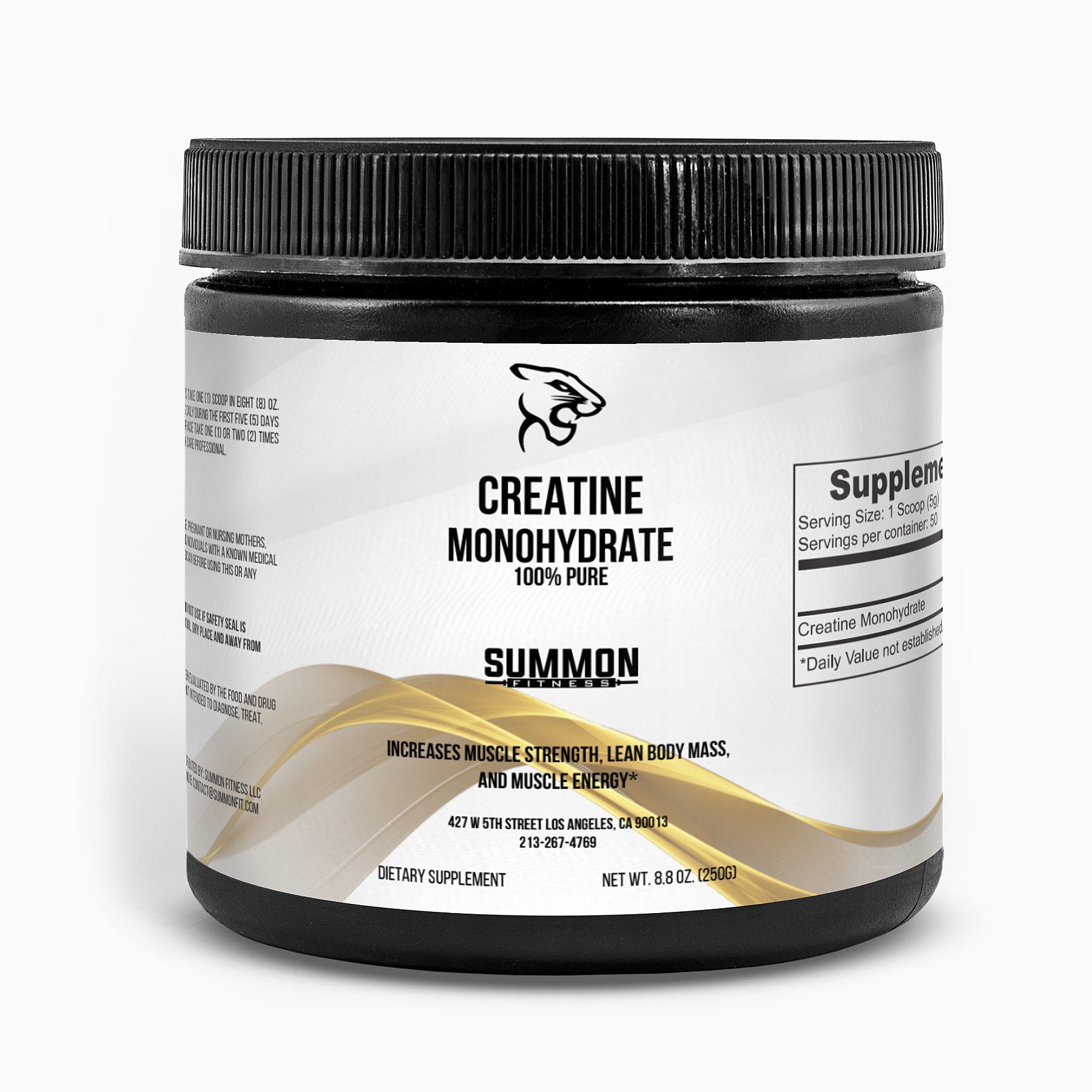 Creatine Monohydrate - Summon Fitness