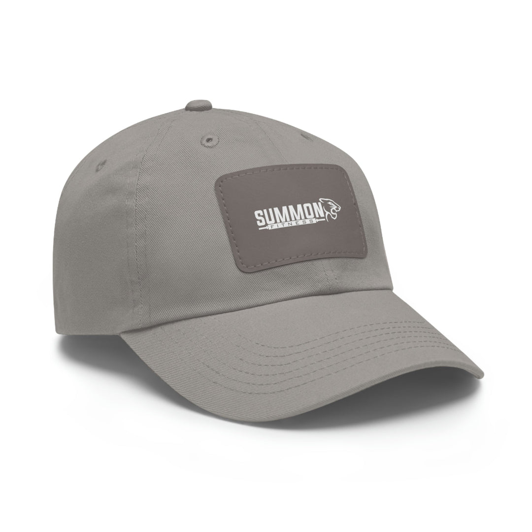 Dad Hat with Leather Patch - Summon Fitness