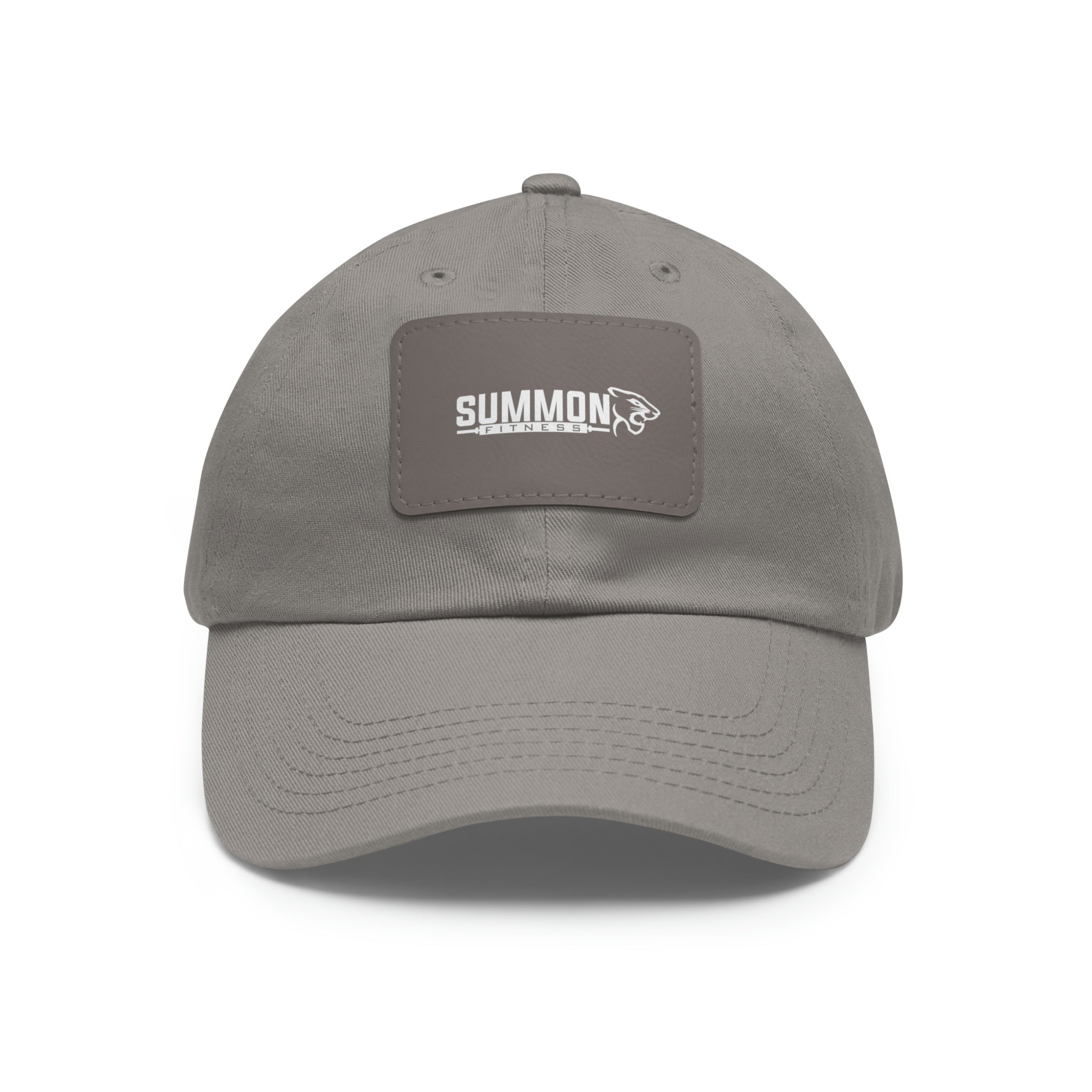 Dad Hat with Leather Patch - Summon Fitness