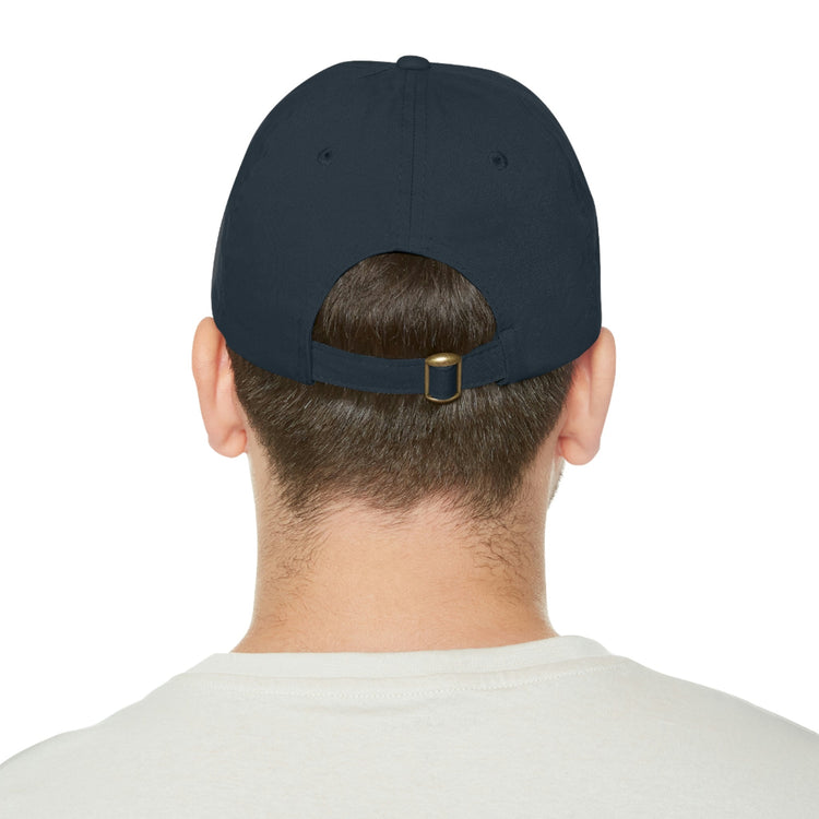 Dad Hat with Leather Patch - Summon Fitness