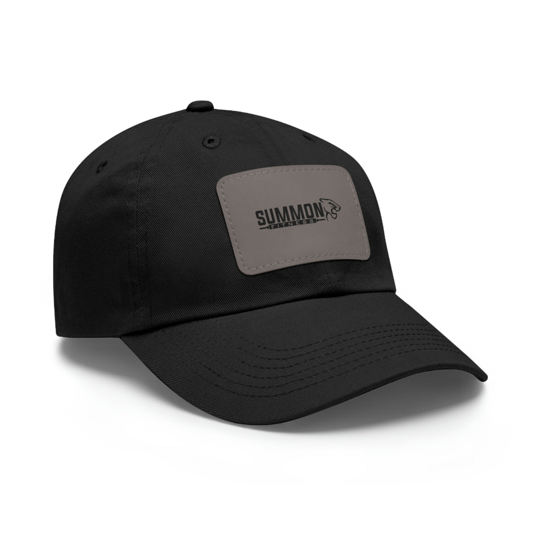 Dad Hat with Leather Patch - Summon Fitness