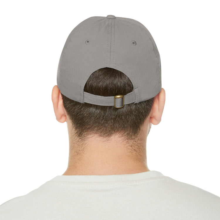 Dad Hat with Leather Patch - Summon Fitness