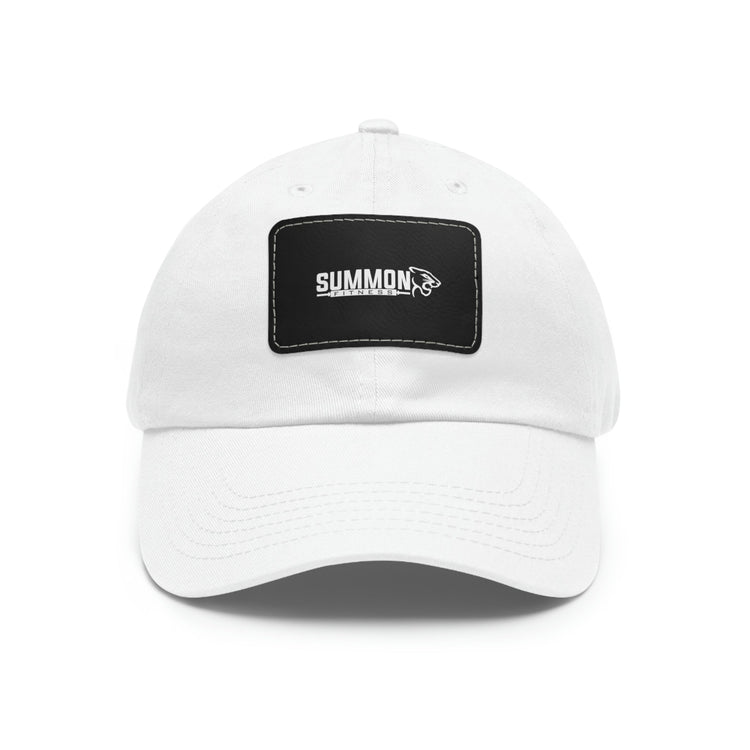 Dad Hat with Leather Patch - Summon Fitness