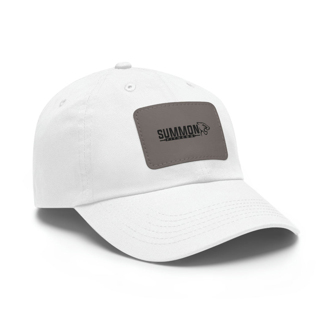 Dad Hat with Leather Patch - Summon Fitness