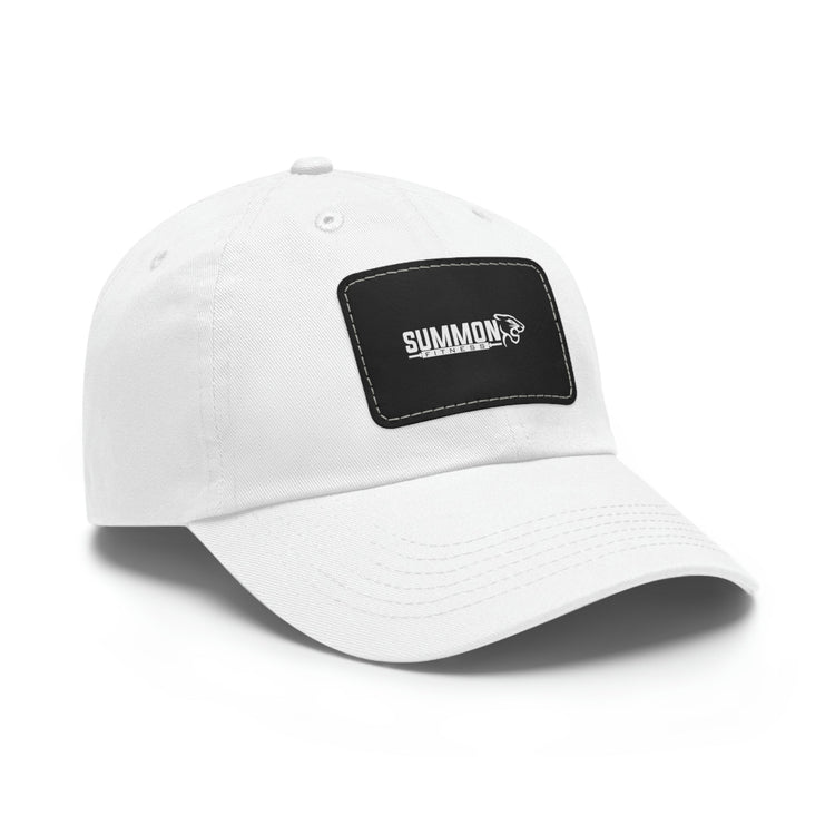 Dad Hat with Leather Patch - Summon Fitness