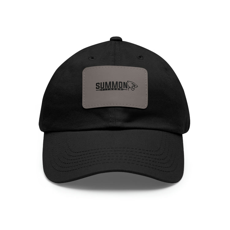 Dad Hat with Leather Patch - Summon Fitness