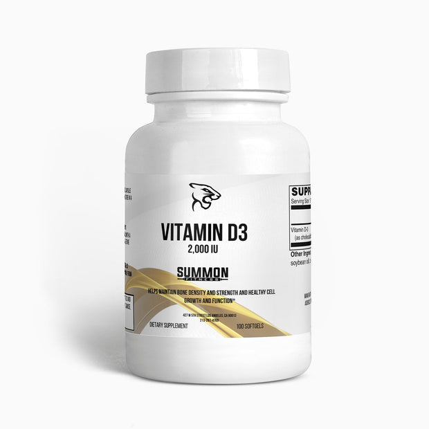Vitamin D3 2,000 IU - Summon Fitness